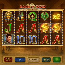 SlotRush - Book of Dead Slot Game - Egyptian Adventure