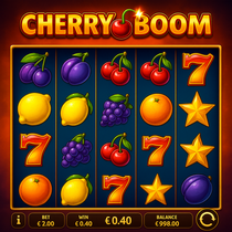 SlotRush - Cherry Boom Slot Game - Casino Games with Free Spins