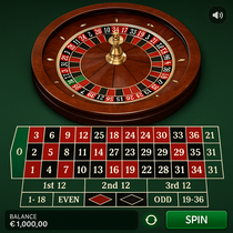 SlotRush - Roulette Table Game - European Roulette